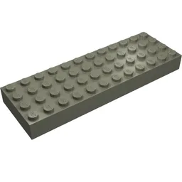 Brick 4 x 12 / Dark Gray