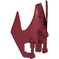 Lego Large Figure Shoulder Cover, Armour, Vorox / Dark Red