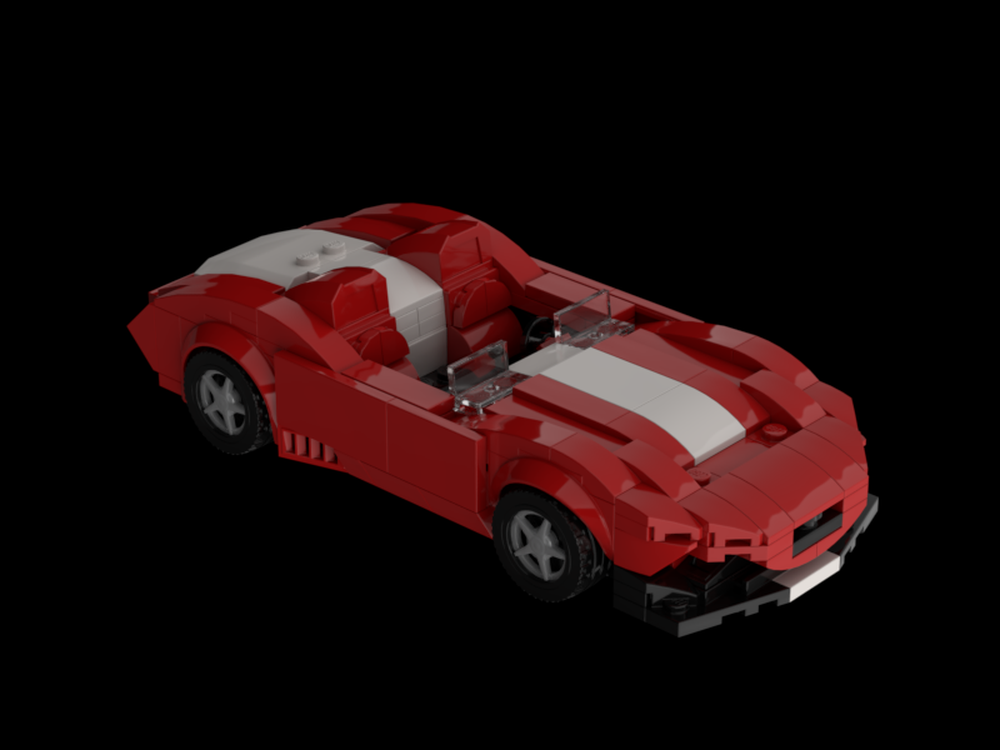 Lego Ferrari Monza 8 stud wide
