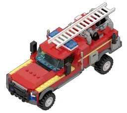 (x) - MOC - Remake Fire Truck - LEGO SET 60231