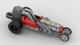Mini Dragster with Pullback