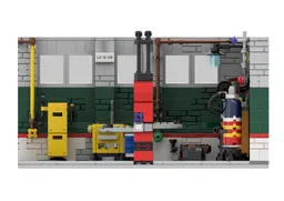 Speed Champion Car Workshop inside