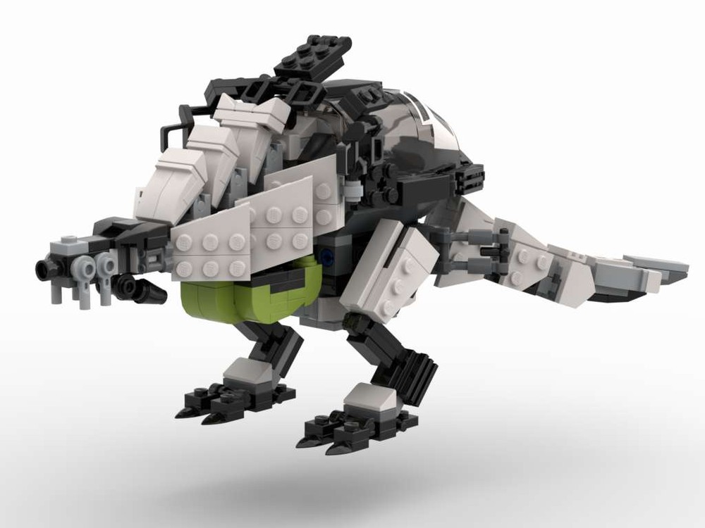 Lego Bellowback and Apex Bellowback from Horizon Forbidden West