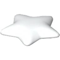 Lego Clikits Icon, Star 2 x 2 Large with Pin, Silver Star and Border Print