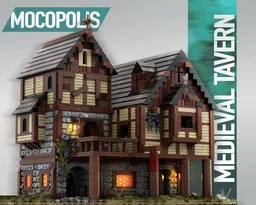 LEGO MOC Medieval Tavern House