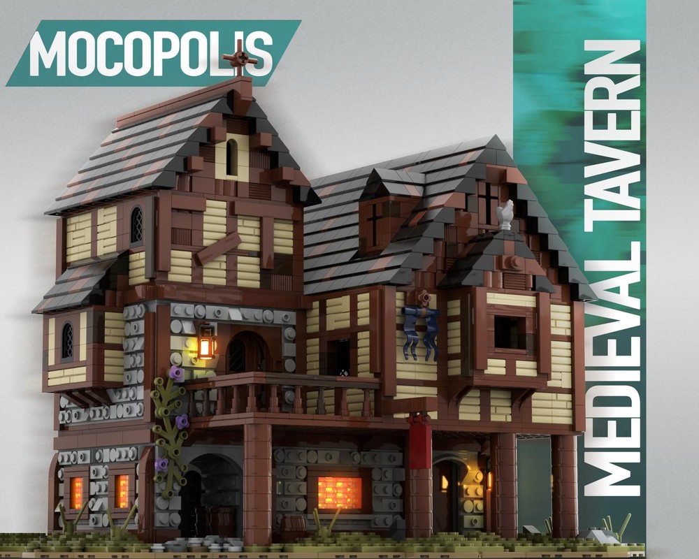 LEGO MOC Medieval Tavern House