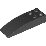Brick Curved 6 x 2 / Black