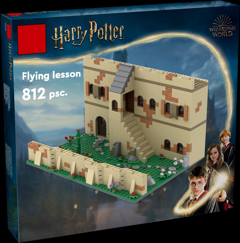 Lego Flying lesson castle
