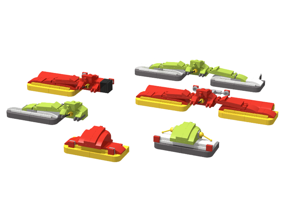 Lego Claas & Poettinger Mower Pack