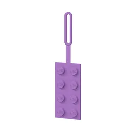 Lavender Brick Luggage Tag