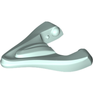 Lego Creature Body Part, Dragon / Bird Lower Jaw / Light Aqua