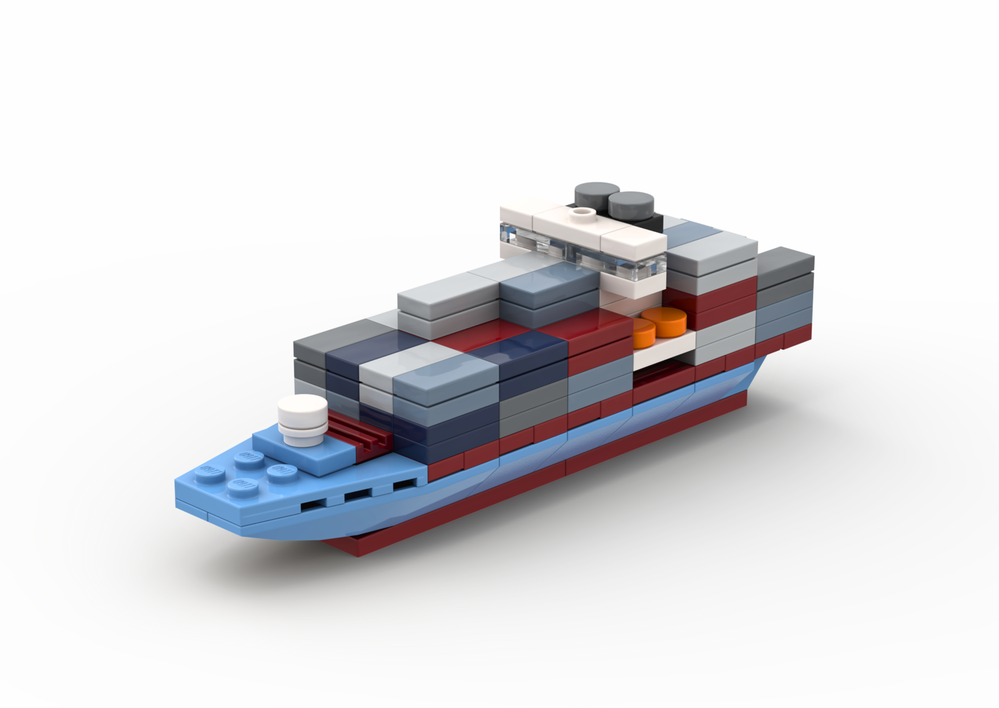 Lego Maersk Cargo Ship
