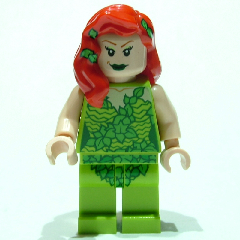 Lego Poison Ivy with Hair Over Shoulder