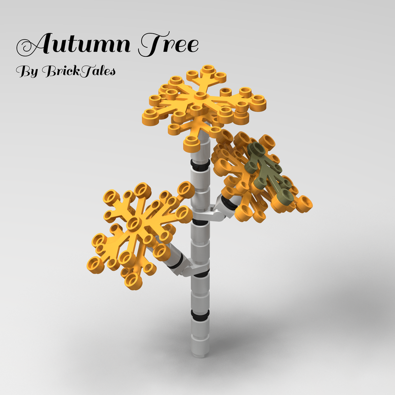 Lego Autumn Tree