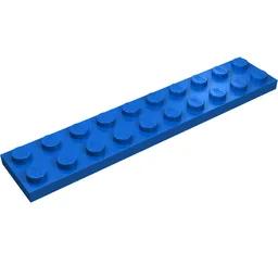 Plate 2 x 10 / Blue