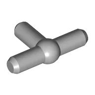 Pneumatic T-Piece (T Bar) [New Style] / Light Bluish Gray