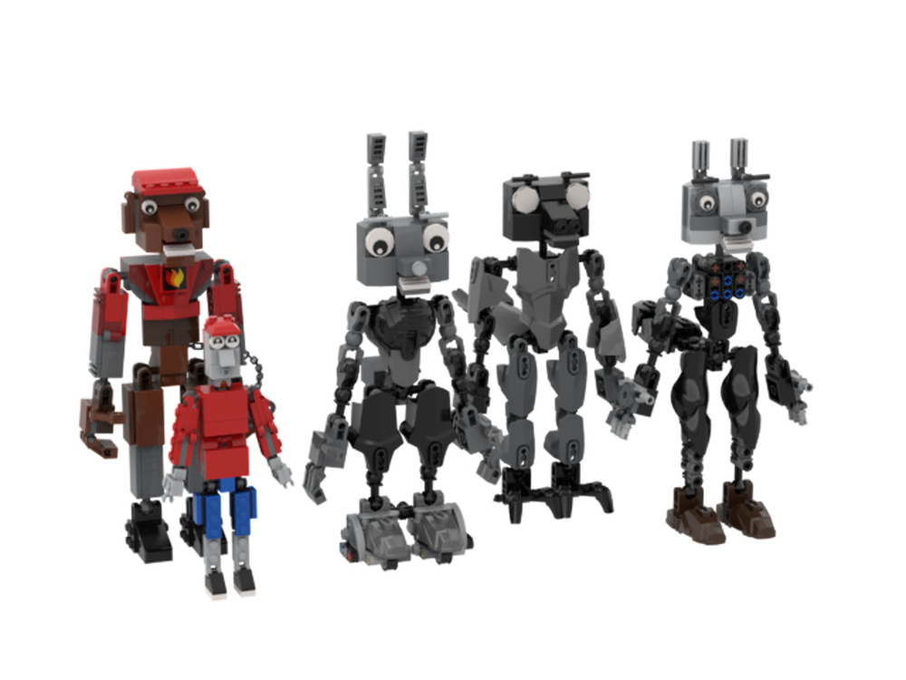 Lego Poseable characters bundle