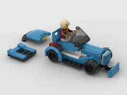 Garden Tractor / Lawnmower - 60285 Sports Car Alt