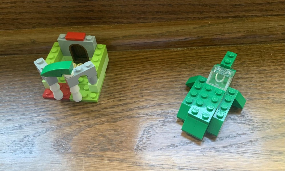 Lego Saesee Tiins delta 7 and Palpatine's arrest