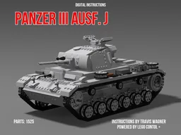 1/16 scale RC Panzer III J (control+ app)
