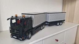 MB Arocs 6x4 Container Truck with Container Tandem Trailer