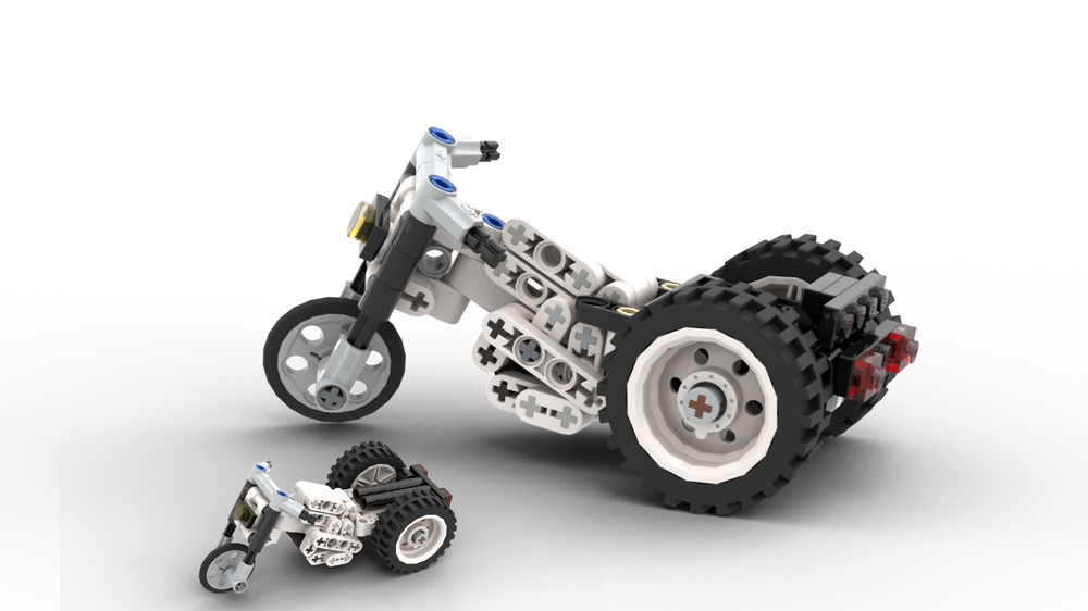 Lego Redesigned Retro Set: 8810 B-Model: Trike