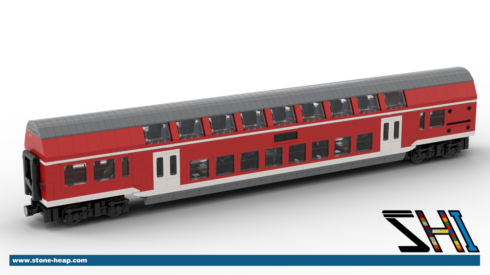 Lego Regionalexpress Mittelwagen DBpza 782