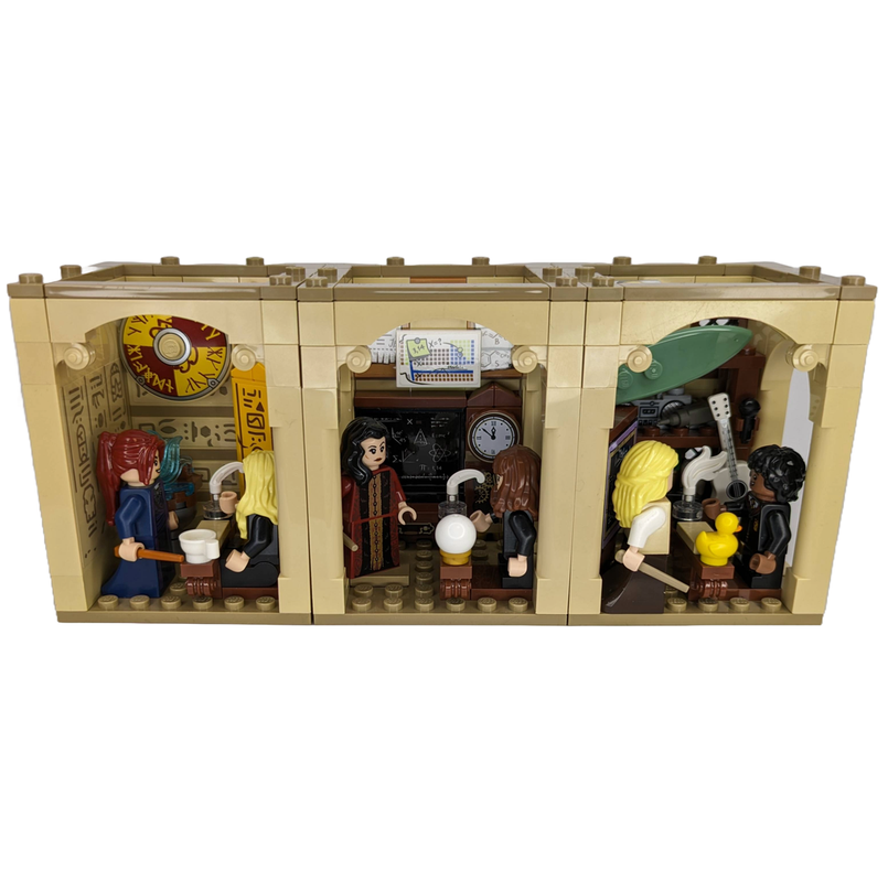 Lego HP Modular - Ancient Runes & Muggle Studies & Arithmancy Class