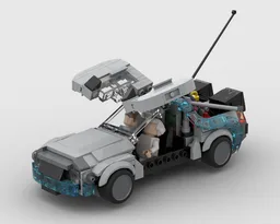 Fully modified Delorean Time Machine