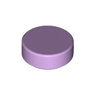 Tile Round 1 x 1 / Lavender