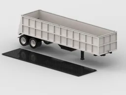 Maurer 40ft grain trailer