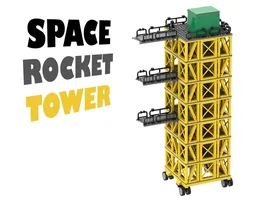 Tintin Rocket Launch Tower