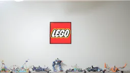 Lego Logo Sign