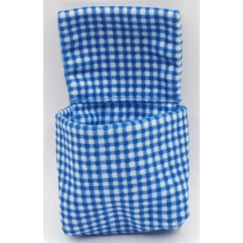 Lego Duplo, Sleeping Bag / Baby Pouch with Blue and White Checkered Print
