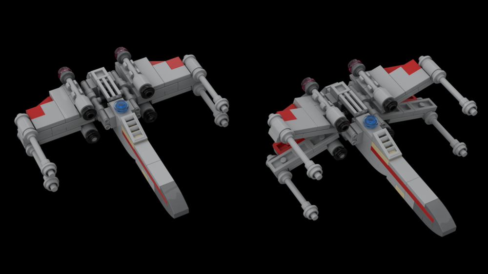 Lego T 65 X wing fighter V2