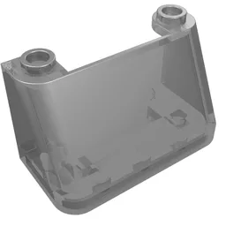 Windscreen 2 x 4 x 2 / Trans-Brown