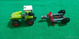 CLAAS Tractor with Mower