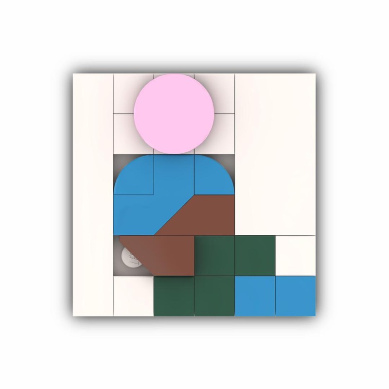 Lego CHERRY BOMB (Album) Mini Mosaic (Designed for LEGO X Levi's)