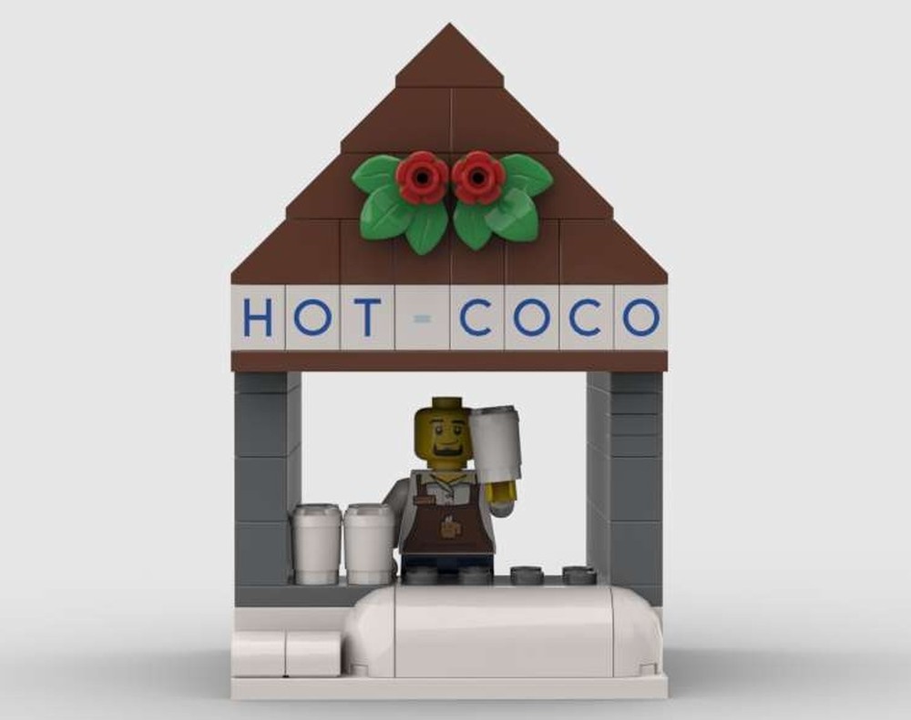 Lego Hot Chocolate Stand