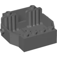 Vehicle Base 6 x 5 x 2 [2 Seats] / Dark Bluish Gray