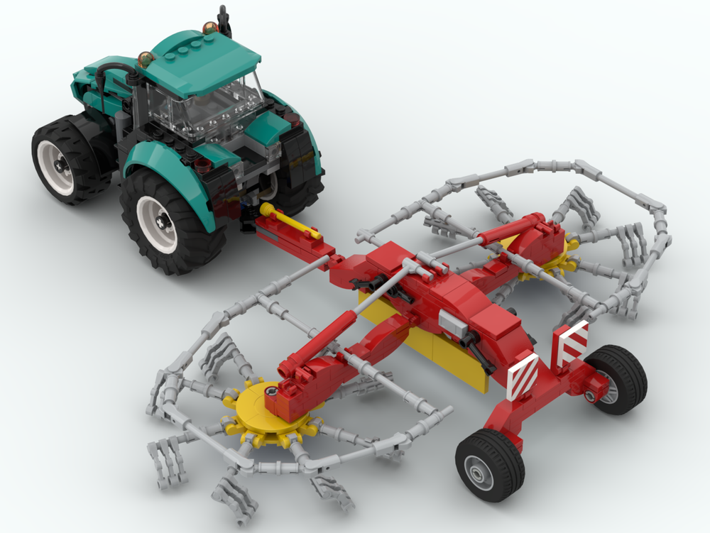 Lego Pöttinger Hay Rake - Heuschwader