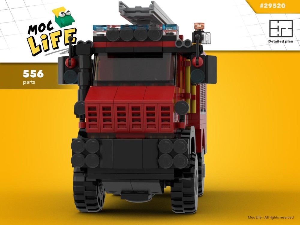 Lego Mercedes U500 fire engine
