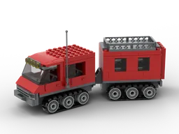 Bandvagn 206 (track vehicle) - Red