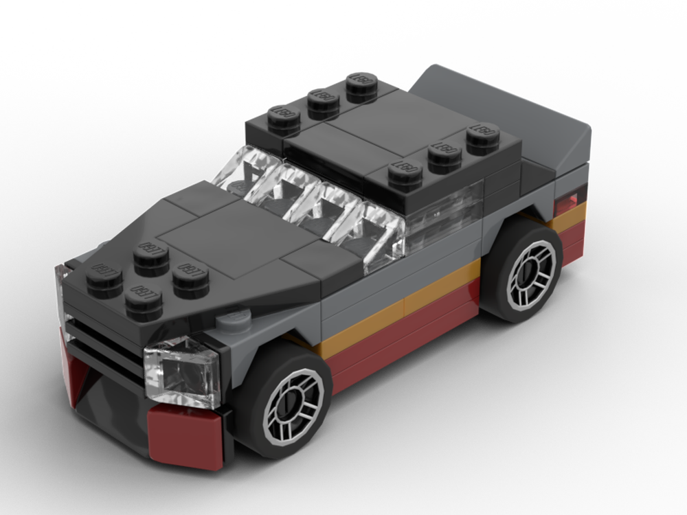Lego Tiny Turbos - Lovely Mustang (1:55 Scale)