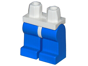 Lego Hips and Blue Legs