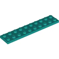 Plate 2 x 10 / Dark Turquoise