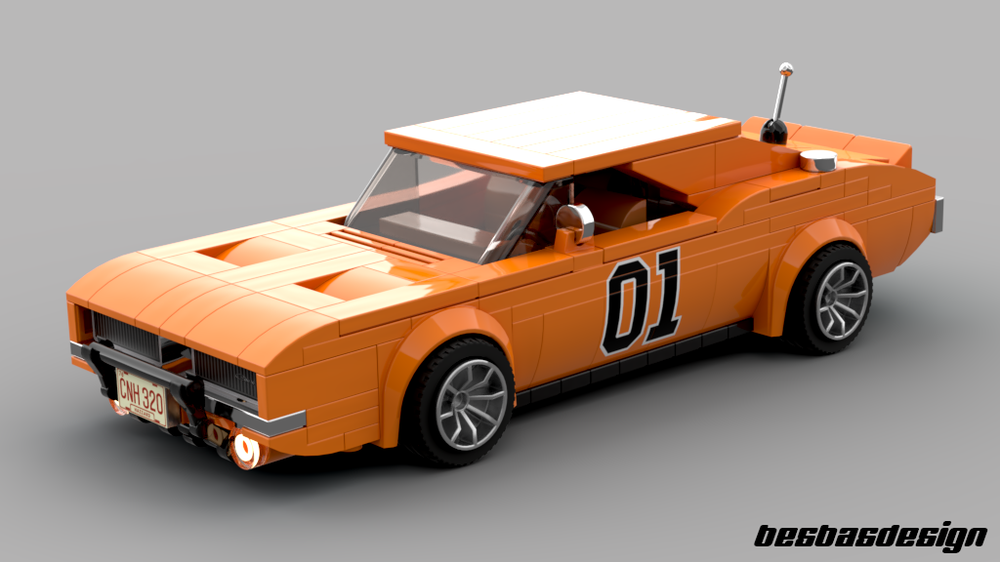Lego General Lee Dodge Charger Dukes of Hazzard