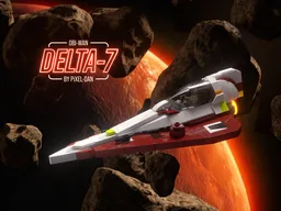 PiXEL-DANs - Delta-7 - Obi-Wan - 2025 Update - Minifig scale