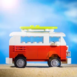 Mini VW T1 split screen camper van