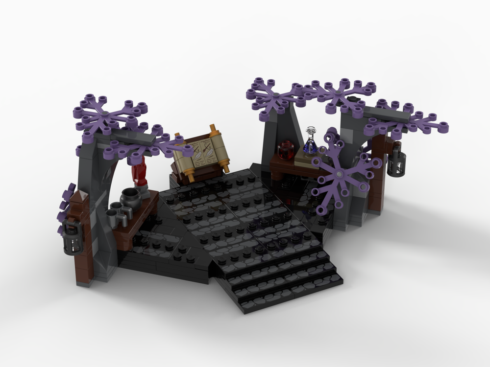 Lego Dungeons and Dragons Display Shrine
